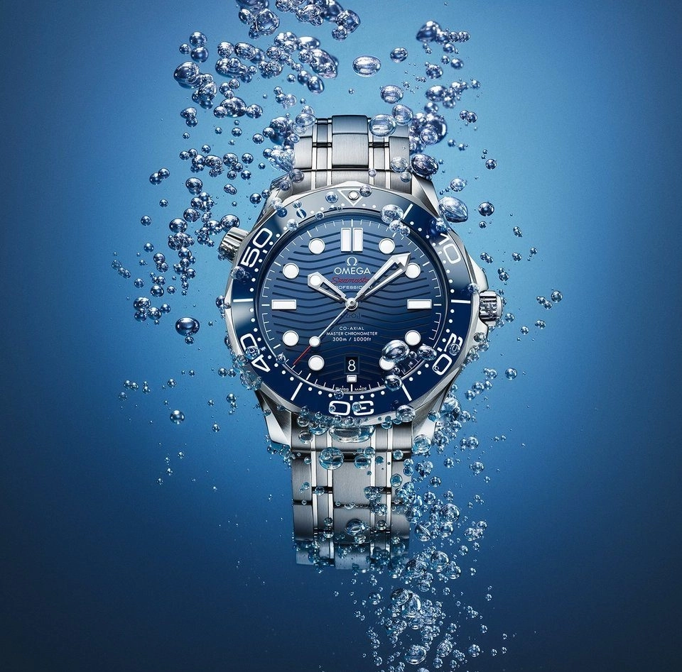 Omega Seamaster under vatten